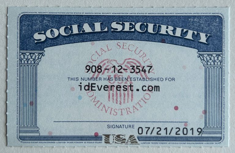 Uncovering the Mystery of the Best Fake Social Security Cards: ideverest's Picks Guide