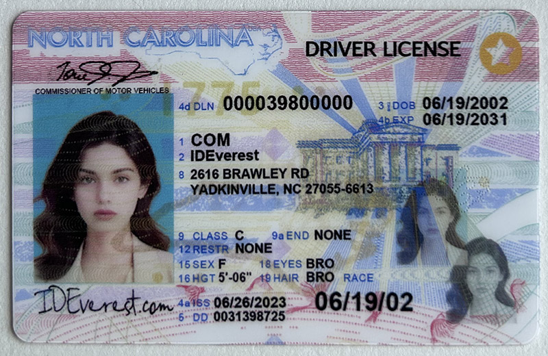 Title: Enhanced Security Features of the New North Carolina Driver License: A Comprehensive Analysis