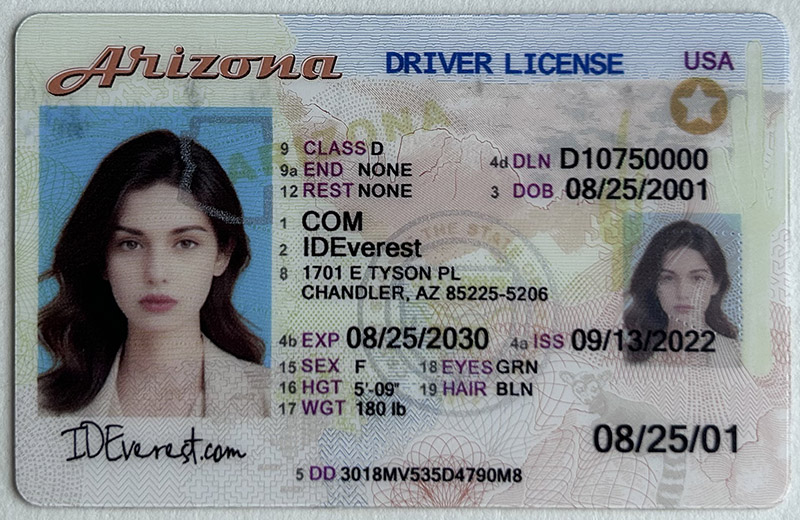 Arizona Fake ID Cards